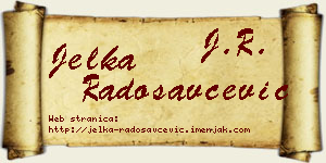 Jelka Radosavčević vizit kartica